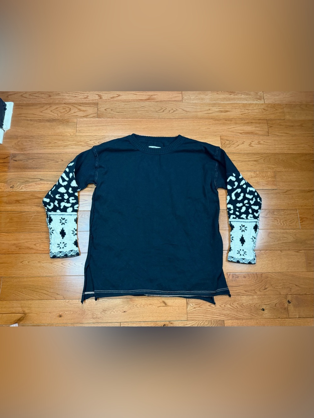 We the Free Tiger Style Cuff Top